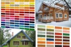 Рассмотрим, как покрасить деревянный дом снаружи